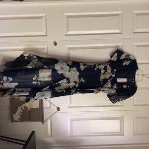 Floral High Low Dress